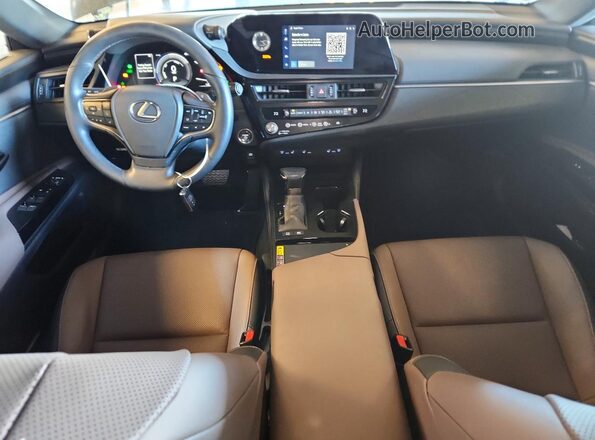 58ADA1C14SU061005 2025 LEXUS ES Black Առջևի վահանակի տեսք