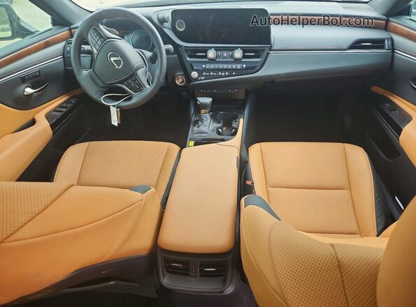 58ADA1C14SU073087 2025 LEXUS ES Black Widok deski rozdzielczej