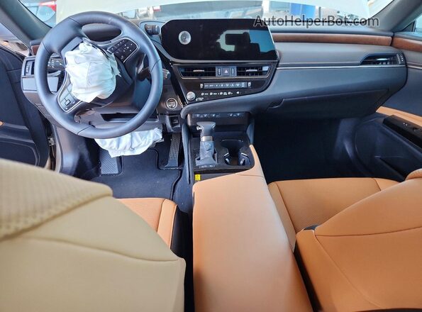 58ADA1C15SU067251 2025 LEXUS ES Cream Dashboard view