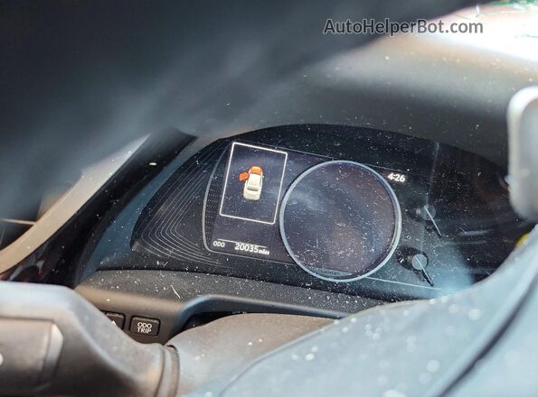 58ADA1C16RU042899 2024 LEXUS ES Red Вид щитка приладів