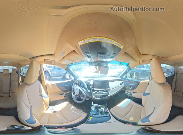 58ADA1C16SU063676 2025 LEXUS ES Silver Widok naklejki z numerem VIN