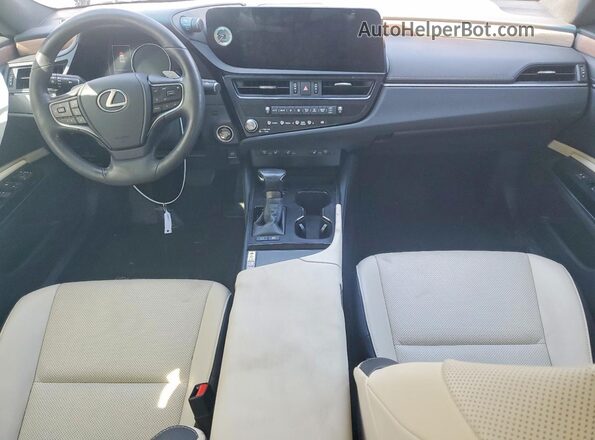 58ADA1C17RU049294 2024 LEXUS ES Gray Вид панелі приладів