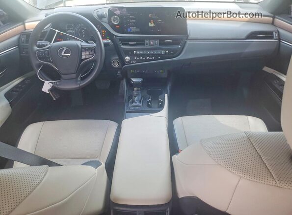 58ADA1C17SU054551 2025 LEXUS ES Black Dashboard view