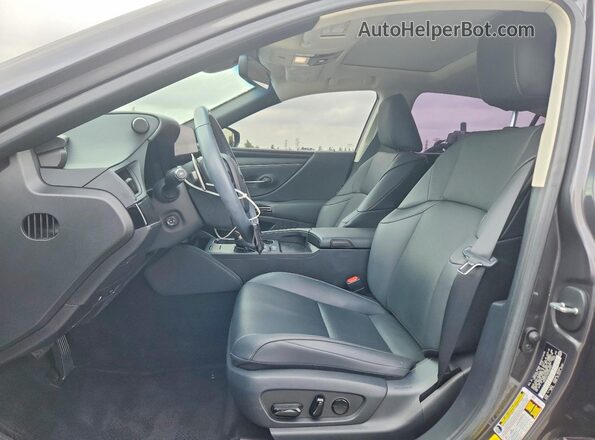 58ADA1C18PU029407 2023 LEXUS ES Charcoal Widok wnętrza z przodu