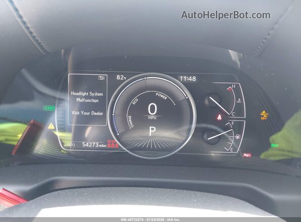 58ADA1C19MU008478 2021 LEXUS ES 300H White Հետևի նստատեղերի տեսք