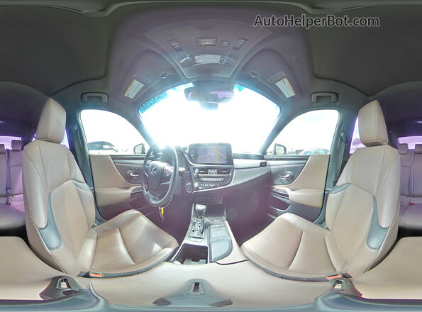 58ADA1C19NU015738 2022 LEXUS ES Серый Панорамный вид салона 360°