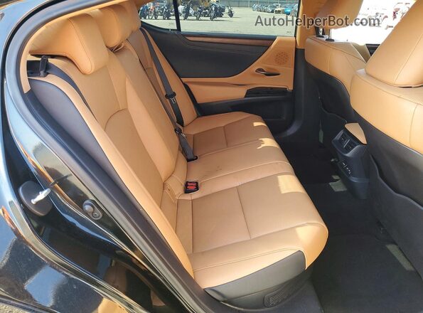 58ADA1C19SU075076 2025 LEXUS ES Black უკანა სავარძლების ხედი