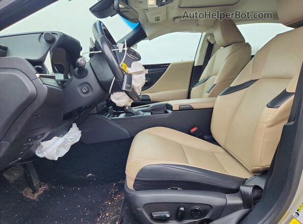 58ADZ1B10LU059456 2020 LEXUS ES Silver Вид салону спереду