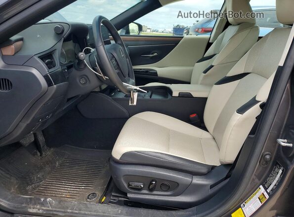58ADZ1B10PU152483 2023 LEXUS ES Gray Vista interior delantera