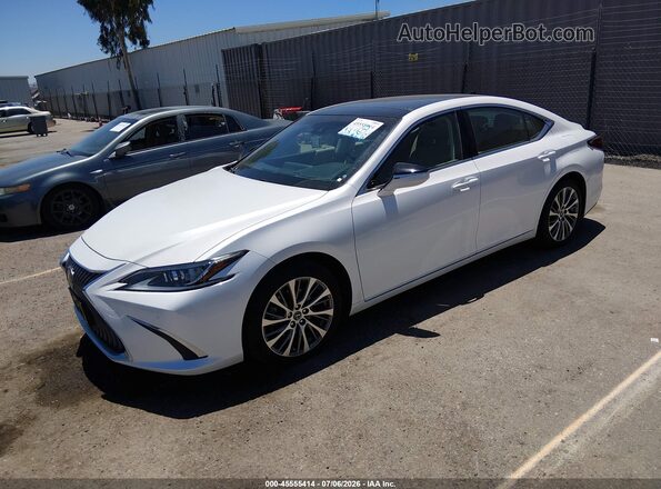 58ADZ1B11LU070272 2020 LEXUS ES 350 Белый Передняя левая четверть