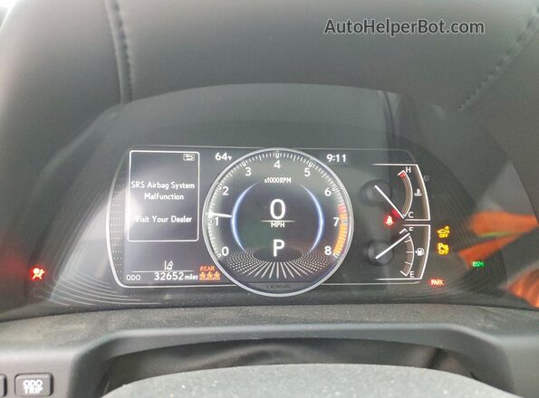 58ADZ1B11LU080543 2020 LEXUS ES Tan Սարքավորումների վահանակի տեսք