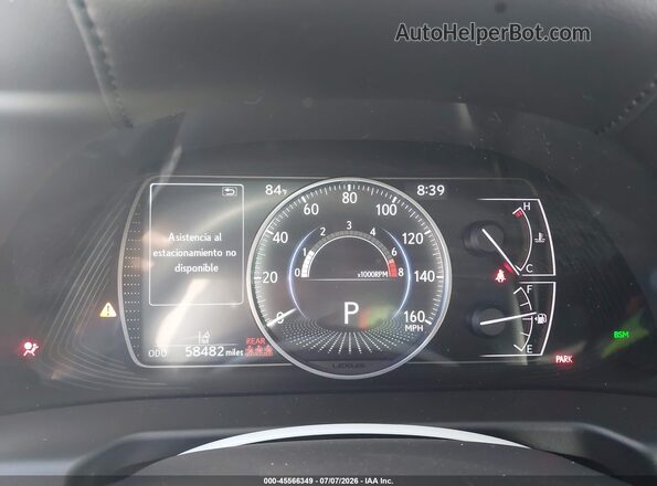 58ADZ1B11MU086389 2021 LEXUS ES 350 Silver Вид задніх сидінь