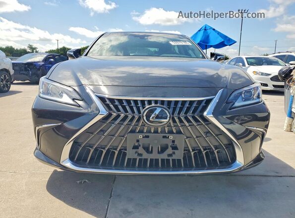 58ADZ1B11NU117528 2022 LEXUS ES Black Вид спереду