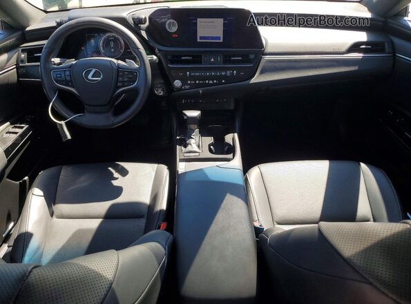 58ADZ1B11PU140553 2023 LEXUS ES Черный Вид панели приборов