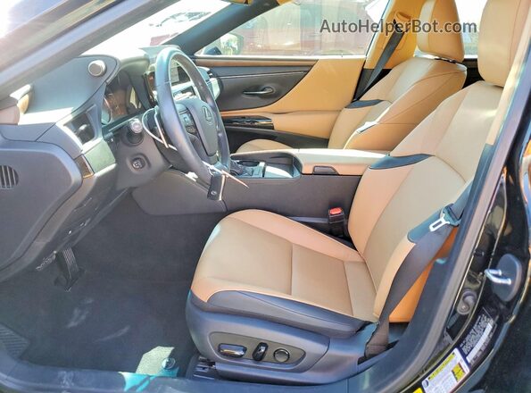 58ADZ1B11SU187929 2025 LEXUS ES Black Vista interior delantera
