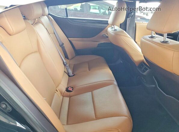 58ADZ1B12LU067753 2020 LEXUS ES Black Вид задніх сидінь