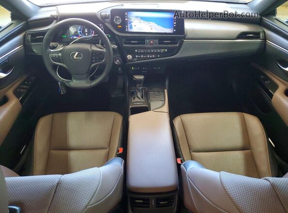 58ADZ1B12NU120809 2022 LEXUS ES Черный Вид панели приборов