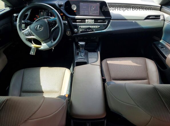 58ADZ1B12NU134273 2022 LEXUS ES Серебряный Вид панели приборов