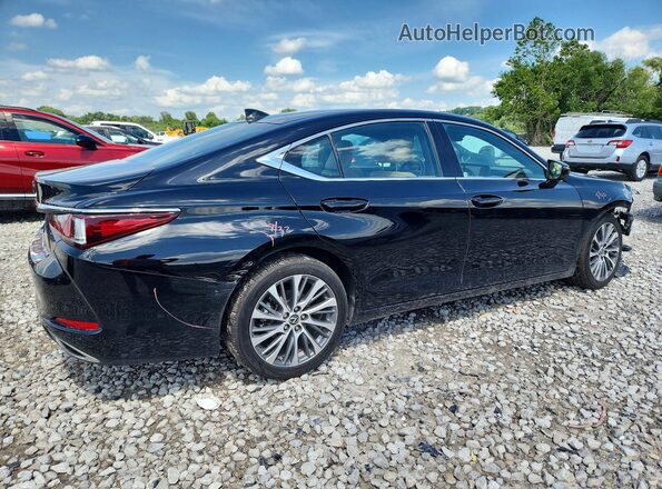 58ADZ1B13LU071245 2020 LEXUS ES Black Tył prawy