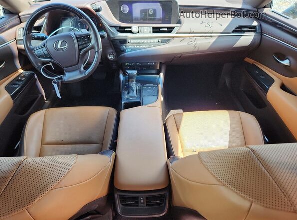 58ADZ1B13LU071245 2020 LEXUS ES Black Widok deski rozdzielczej