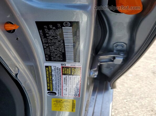 58ADZ1B13NU118471 2022 LEXUS ES Серебряный Вид наклейки с VIN-кодом