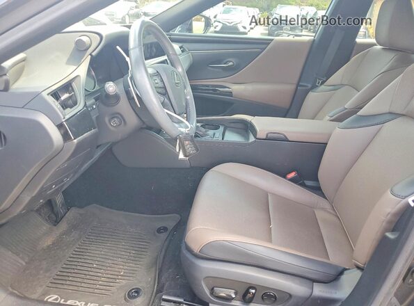 58ADZ1B13PU145897 2023 LEXUS ES Charcoal Вид салону спереду