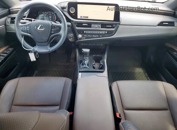 58ADZ1B13PU145897 2023 LEXUS ES Charcoal Вид панелі приладів