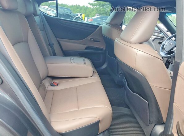 58ADZ1B13PU145897 2023 LEXUS ES Charcoal Вид задніх сидінь