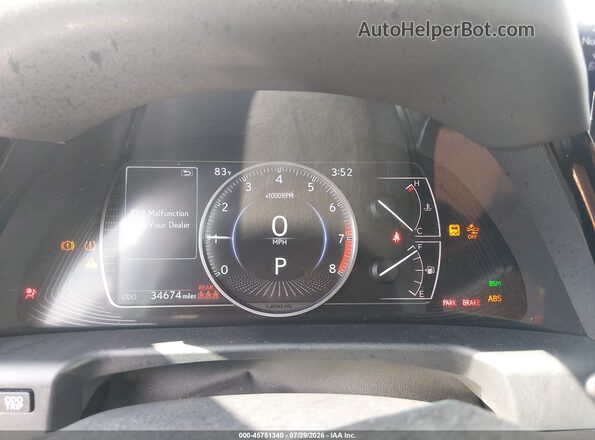 58ADZ1B13PU150131 2023 LEXUS ES 350 Silver უკანა სავარძლების ხედი