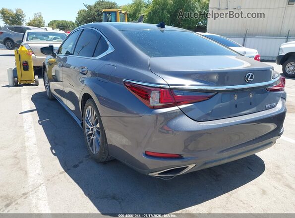 58ADZ1B14LU053076 2020 LEXUS ES 350 Gray Rear left