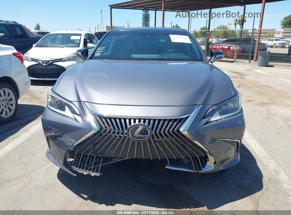 58ADZ1B14LU053076 2020 LEXUS ES 350 Gray Rear interior view