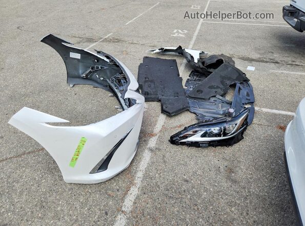 58ADZ1B14LU061999 2020 LEXUS ES White Widok komory silnika