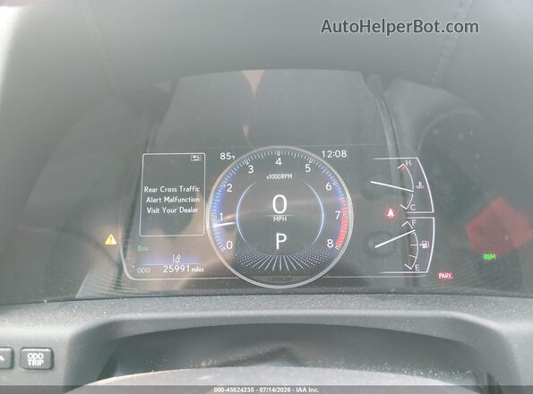 58ADZ1B14LU064594 2020 LEXUS ES 350 Gray Widok tylnych siedzeń