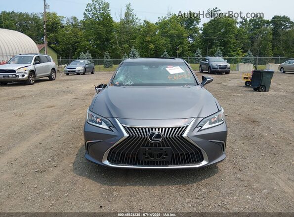 58ADZ1B14LU064594 2020 LEXUS ES 350 Gray Widok wnętrza z tyłu