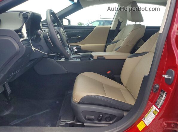 58ADZ1B14LU068547 2020 LEXUS ES Красный Вид салона спереди