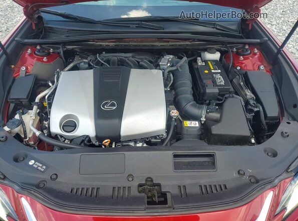 58ADZ1B14LU068547 2020 LEXUS ES Красный Вид задней части салона