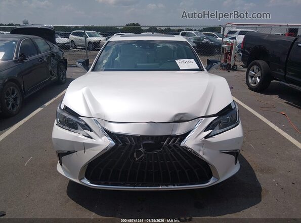 58ADZ1B14NU125526 2022 LEXUS ES 350 White Widok zestawu wskaźników