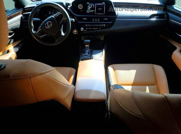 58ADZ1B14NU128295 2022 LEXUS ES Blue Առջևի վահանակի տեսք