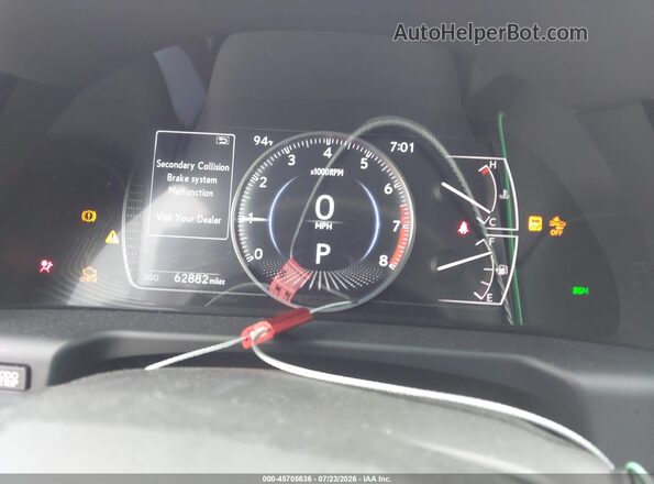 58ADZ1B14PU157489 2023 LEXUS ES 350 Dark Blue Widok tylnych siedzeń