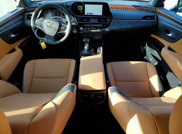 58ADZ1B14SU185933 2025 LEXUS ES Blue Dashboard view