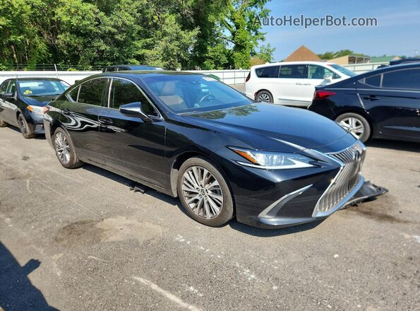 58ADZ1B15LU078844 2020 LEXUS ES Black Przód prawy