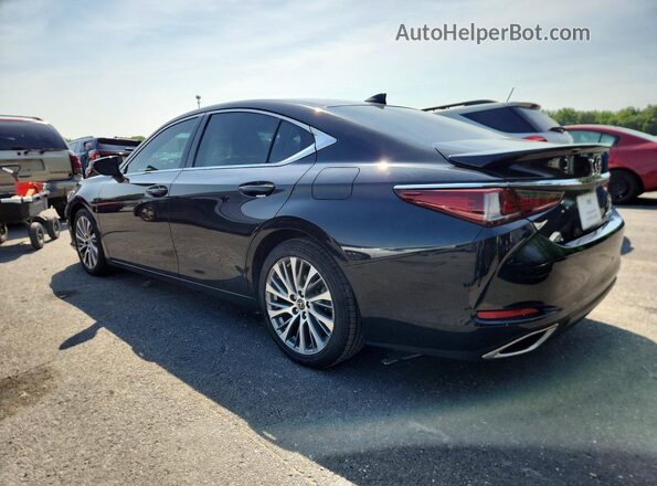 58ADZ1B15LU078844 2020 LEXUS ES Black Tył lewy