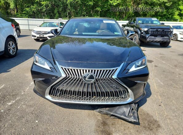 58ADZ1B15LU078844 2020 LEXUS ES Black Widok z przodu