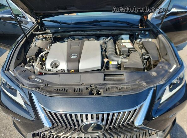 58ADZ1B15LU078844 2020 LEXUS ES Black Widok wnętrza z tyłu