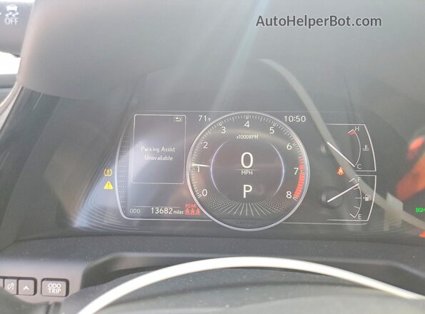 58ADZ1B15RU175938 2024 LEXUS ES Black Widok zestawu wskaźników