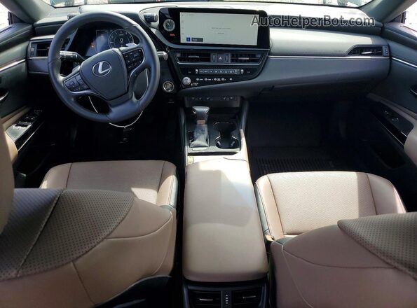 58ADZ1B15RU175938 2024 LEXUS ES Black Widok deski rozdzielczej