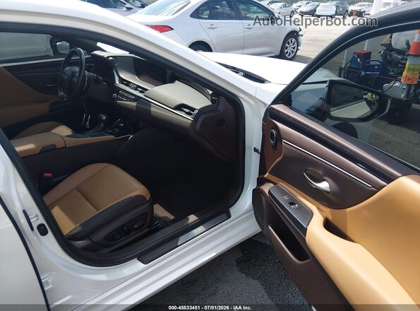 58ADZ1B16MU083102 2021 LEXUS ES 350 White Widok wnętrza z przodu