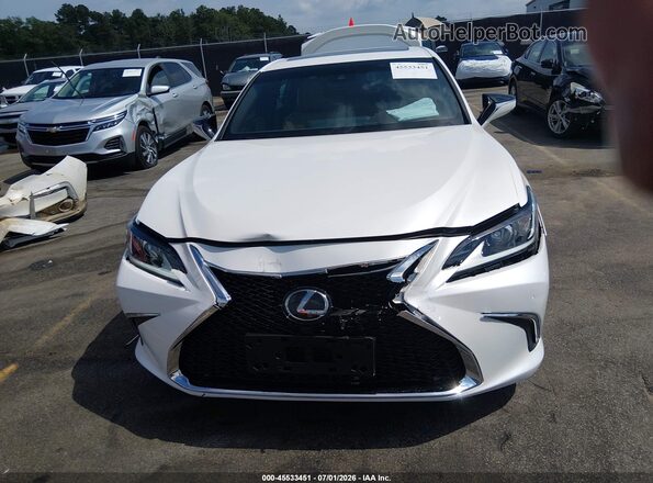 58ADZ1B16MU083102 2021 LEXUS ES 350 White Widok wnętrza z tyłu