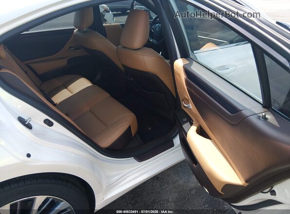 58ADZ1B16MU083102 2021 LEXUS ES 350 White Widok naklejki z numerem VIN
