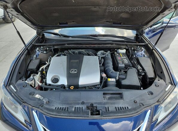 58ADZ1B16MU102196 2021 LEXUS ES Blue Widok wnętrza z tyłu